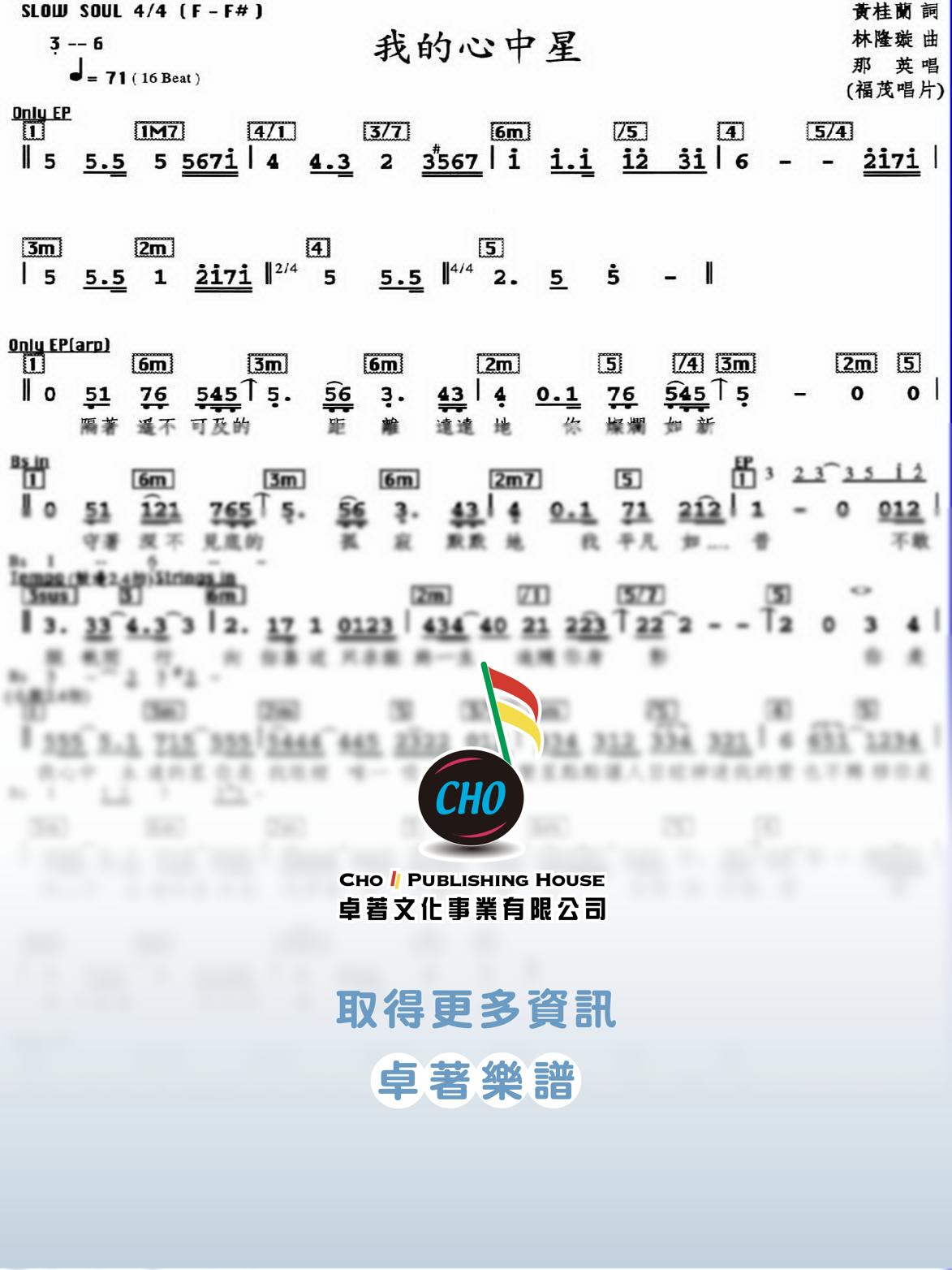 我的心中星